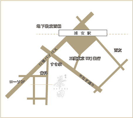 浦安兼田地図